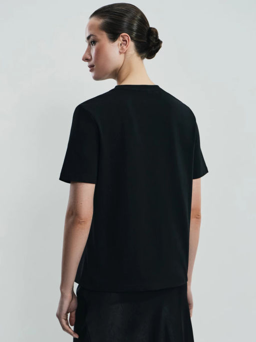 Футболка с бантом из блесток / Zarina