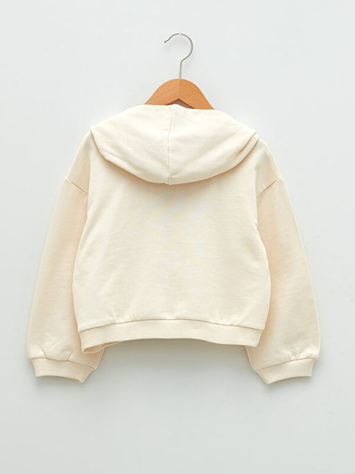Kap??onlu Harry Potter Bask?l? Uzun Kollu K?z ?ocuk Sweatshirt - Waikiki фото 2