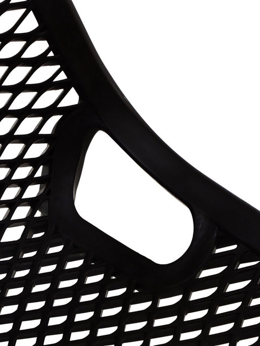 Стул садовый «Эврика», 60×49.5×78.5 см, пластиковый, цвет мокко