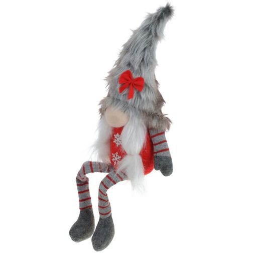 Игрушка набивная "Гном", L13 W8 H44/16 см, 2в.