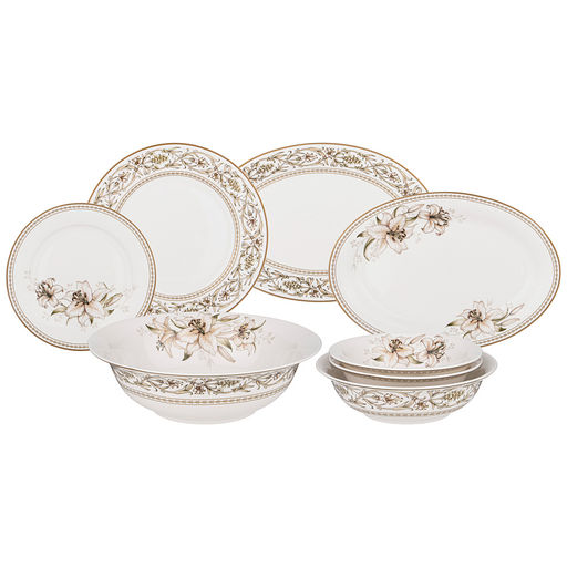СЕРВИЗ СТОЛОВЫЙ LEFARD LILIES НА 6 ПЕР. 23 ПР.