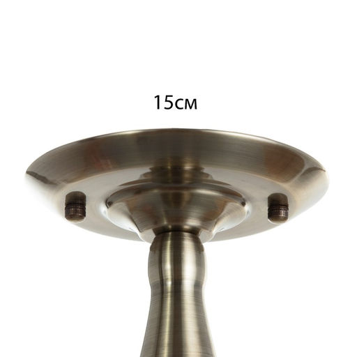 Люстра «Мадлен» 3×40 Вт E27 античная бронза 40×40×50 см