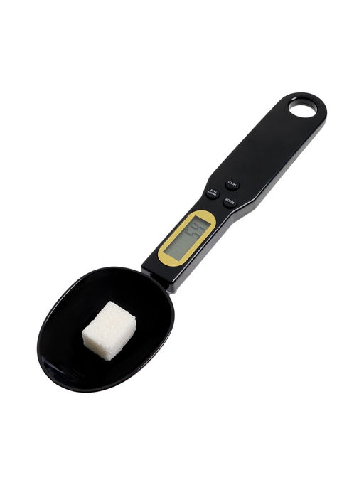 Мерная ложка LV-507, электронная, до 0.5 кг, чёрная