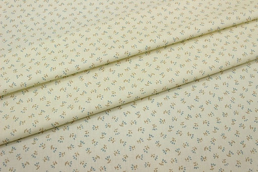 Сатин Цветочный мотив - набойка, ш.2.35м, хлопок-100%, 110гр/м.кв - Купава фото 2