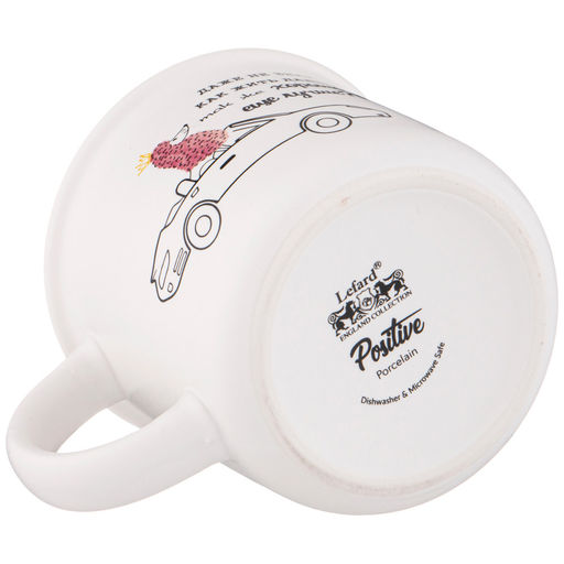 Кружка 355 мл "ПОЗИТИВ" фарфор арт. 260-815