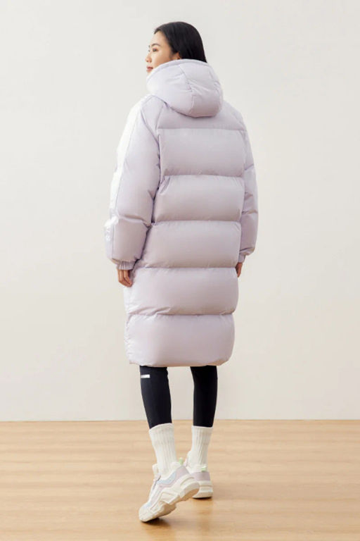 Пуховик удлиненный Фиолетовый - Anta sport фото 5