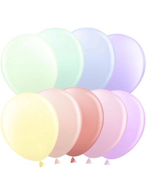 Воздушные шары латексные 12" «Ассорти», 100 шт.