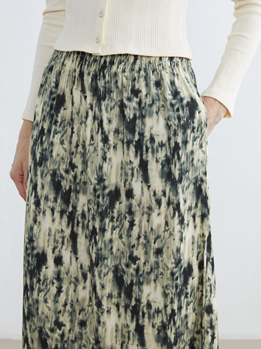 Beli Lastikli Desenli Belmando Klo? Etek