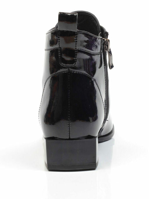 01-C1453-1-21R100-M BLACK Ботинки демисезонные (натуральная кожа, байка) - Фабричный китай фото 11