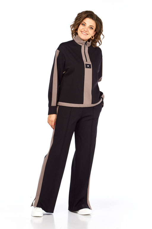 Костюм Olga Style С948 черный
