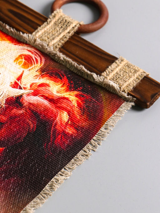 Декор настенный, панно Календарь подвесной 2026. Слияние лошадей, 23.5?52 см