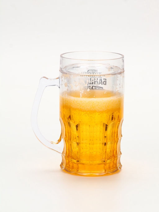 Пивная кружка охлаждающая «Заслуженный банщик», 420 мл, двойные стенки