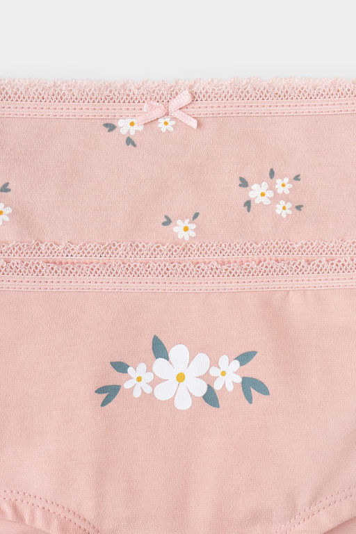 Crockid _ К 1964-3уп/дымчатая роза,ромашковое поле трусы для дев  фото 2