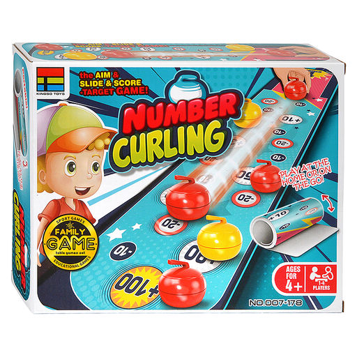 Настольная игра "Керлинг" в коробке