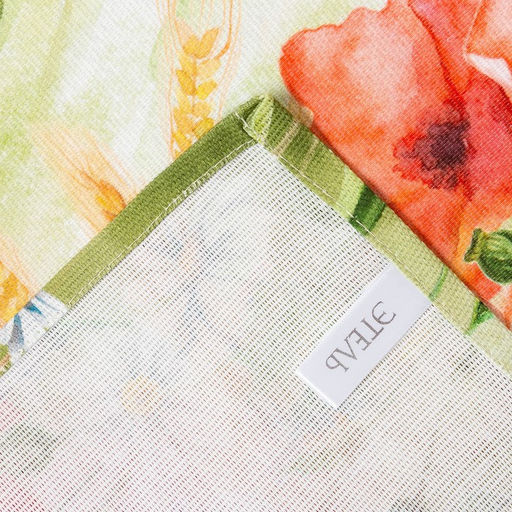 Фартук кухонный «Этель. Маки», 70×60 см, 100% хлопок, рогожка 160 г/м²