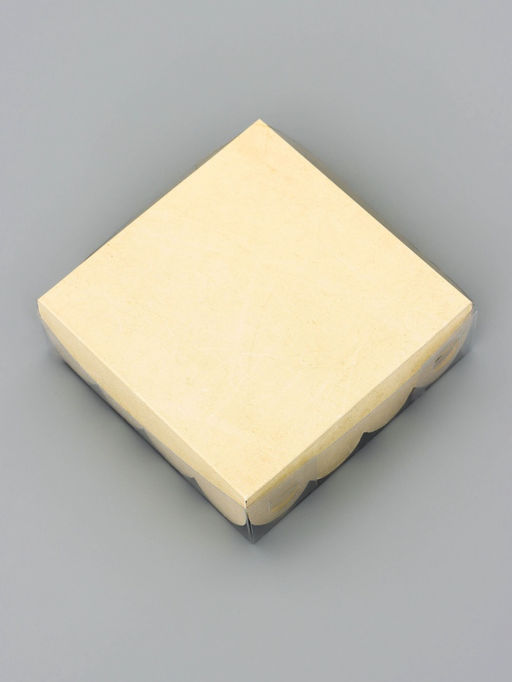 Цена за 5 шт. Коробка для печенья, «Тюльпаны», 9×9×3 см