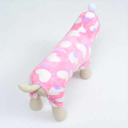 Комбинезон Любовь с капюшоном, размер S (ДС 25 см, ОГ 35 см, ОШ 25 см), розовый - Simaland фото 16