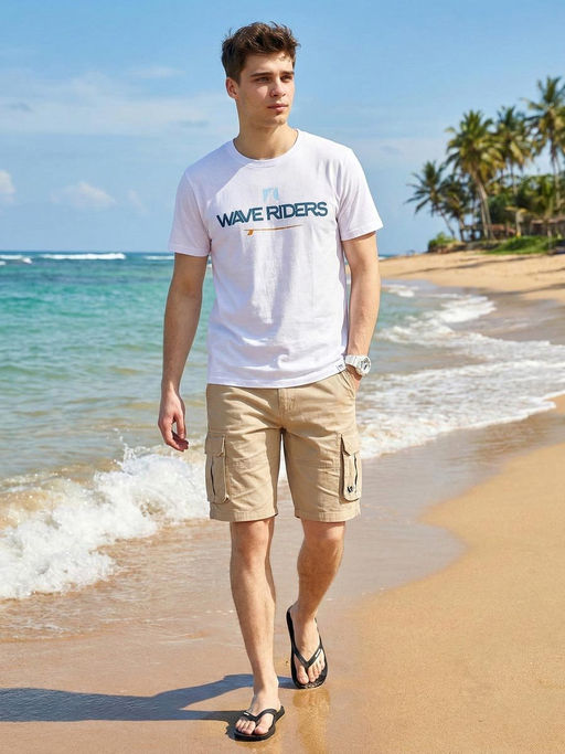 Футболка мужская арт. 02285/Waves - F5 фото 3