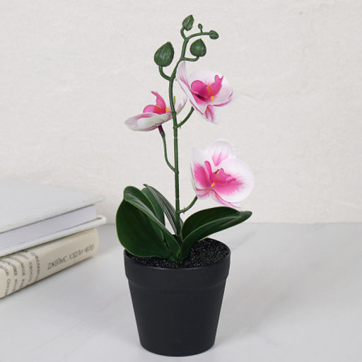 Цветочная композиция Орхидея 27 см / ZH-010 /уп 10/120/ - Галеонтрейд фото 6