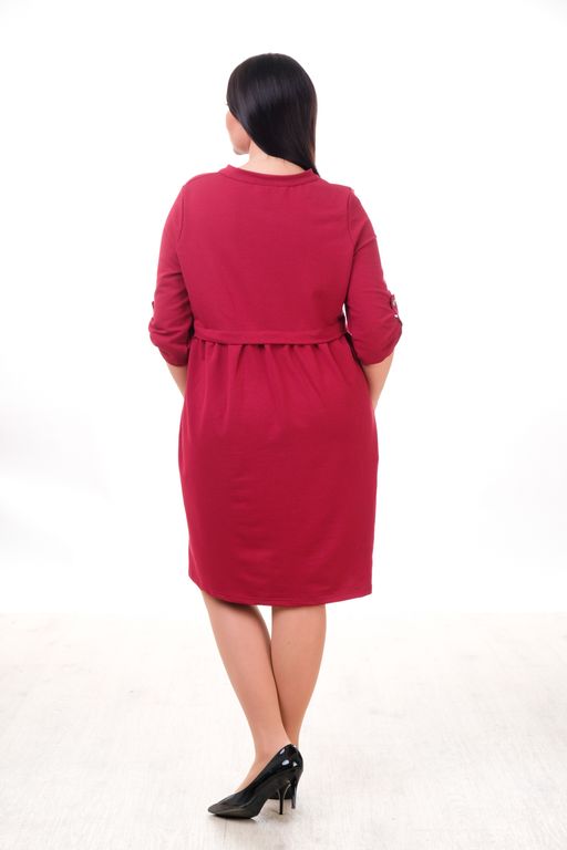 Платье Бэйли бордо - Марлен фото 3