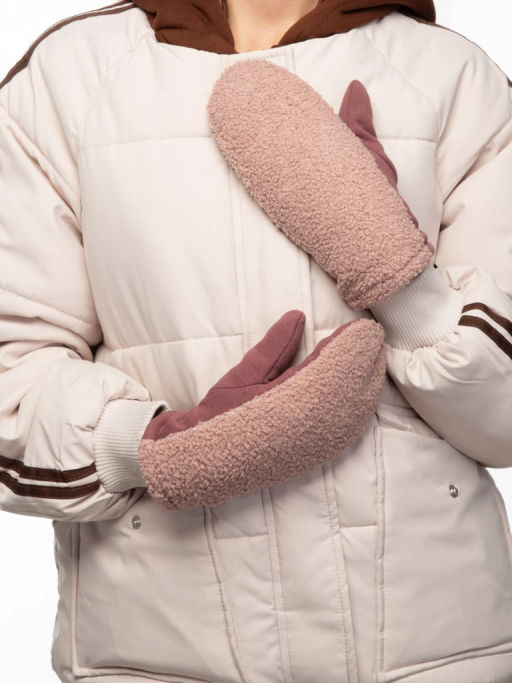 Рукавицы жен Labbra LB-CP-50 dirty pink  фото 4