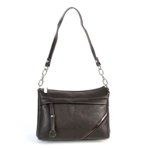 Женская сумка через плечо с пятью отделениями 35598 Кофе - Cidirro фото 2