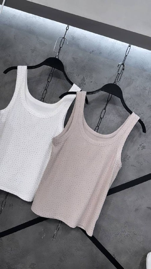 Майка крутого качества с камешками - Ksa фото 5