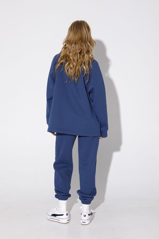 Свитшот Pirs 4992 джинсовый  фото 3