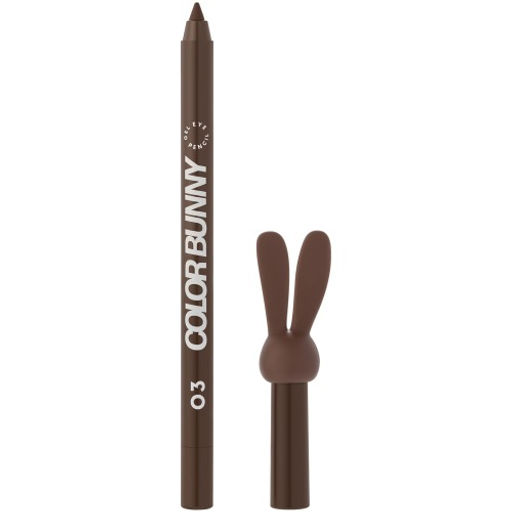 Карандаш для глаз Love Generation Color Bunny 03 коричневый гелевый  фото 2
