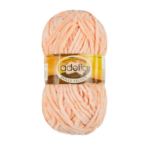 Пряжа ADELIA DOLLY VELOUR 100% микрополиэстер 5 шт. х 100 г 93 м  6 м