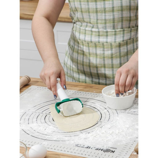 Валик для нарезки из теста KONFINETTA, 16.5?8?4 см, белый  фото 3