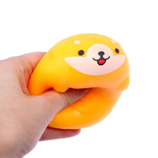 Цена за 9 шт. Антистресс тянучка Funny toys «Пёсик», мялка с пастой, в шоубоксе