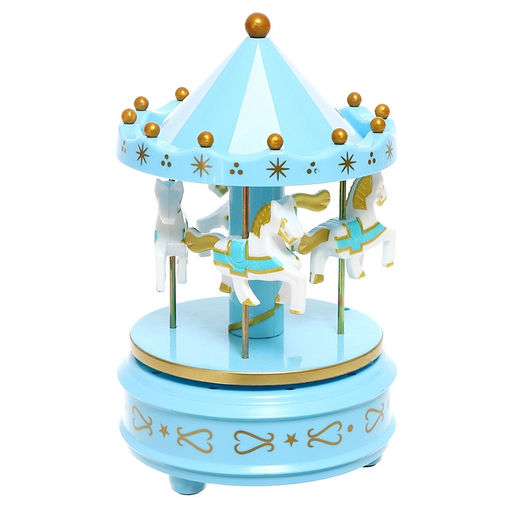 Музыкальная заводная игрушка Карусель: Лошади, МИКС - Simaland фото 5