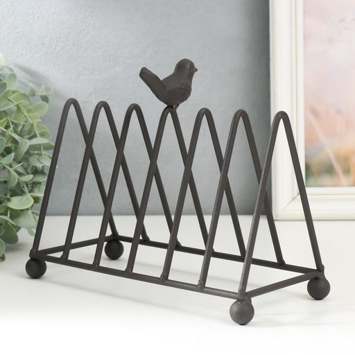 Фигурка-подставка для книг «Птичка», чугун, 24×11×18 см