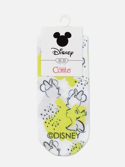 Цена за 2 пары. Носки Удлиненные CONTE Носки женские Disney белый - Conte elegant фото 9