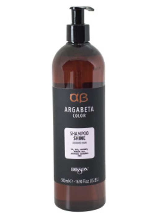 DIKSON ARGABETA Shampoo SHINE / Шампунь для окраш. волос с маслами черной смор., виноград. косточек и сладкого миндаля 1000 мл