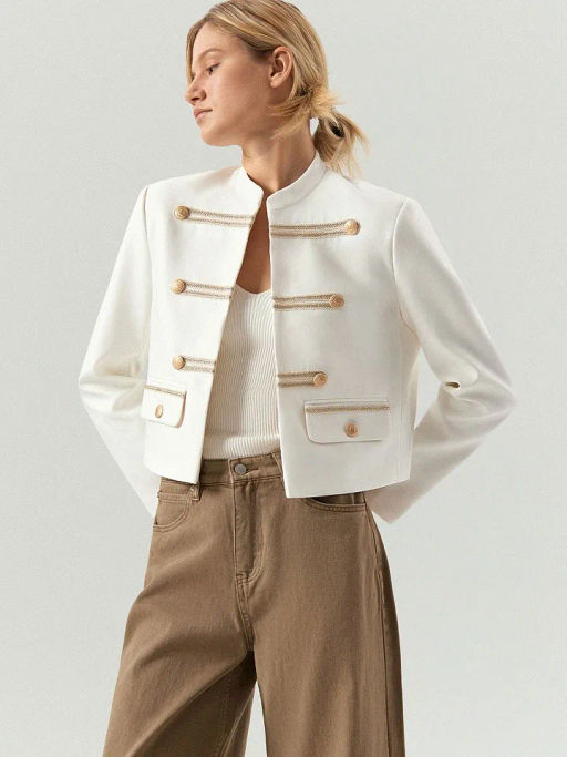 ЕМКА / Акцентный жакет-мундир. Игриво и изящно. - Emka фото 7