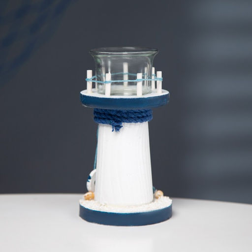 Деревянный подсвечник на 1 свечу «Маяк», 15×8×8 см