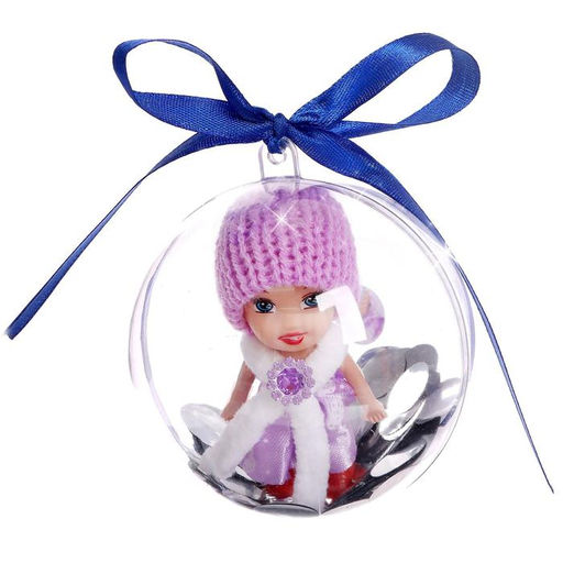 Новогодняя игрушка в шаре Волшебного Нового года!