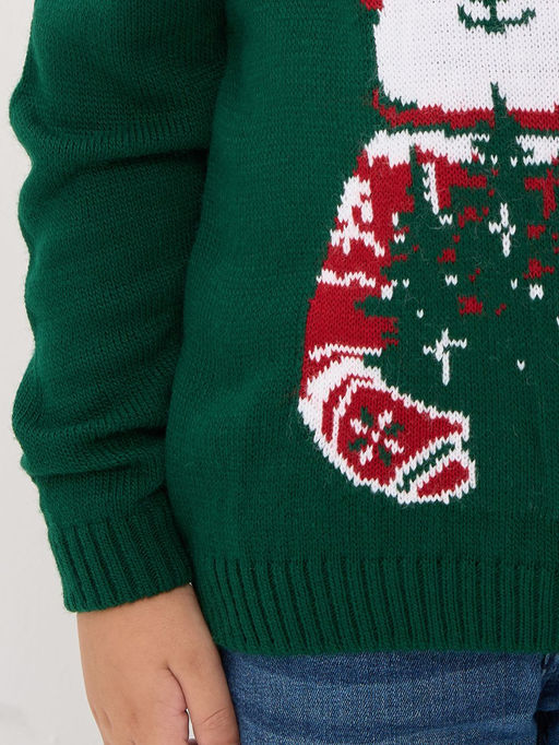 Джемпер детский Vay Kids 5242-6283 из шерсти и акрила фото 5