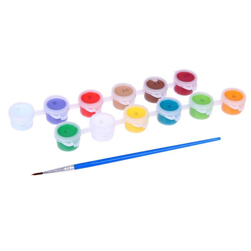 Картина по номерам на холсте с подрамником Полёт дракона, 20 20 см - Школа талантов фото 3