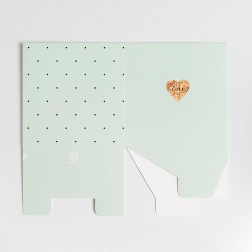 Коробка для цветов с PVC крышкой Love, 12 х 12 х 12 см - Дарите счастье фото 4