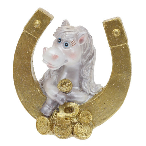 Фигурка декоративная "Лошадка", L6,5 W4 H7 см, 4в.