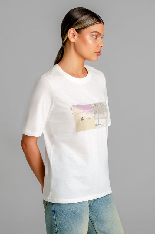 Арт. 31109 Футболка женская 44-52 (5 шт) Цвет:молочный - Калинка фото 16