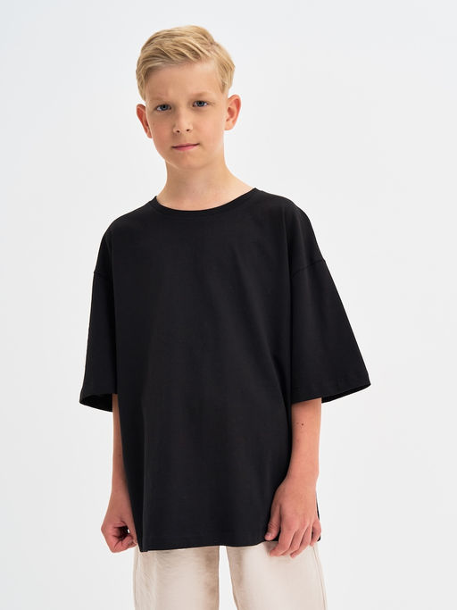 Черная футболка для мальчика - Kogankids фото 2