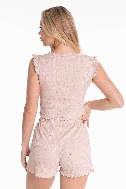 Пижама М325374пб пудровый/белый - Елена фото 8