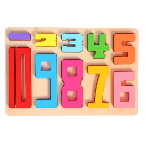 Развивающий набор IQ-ZABIAKA «Яркие цифры», 10 цифр, 3+