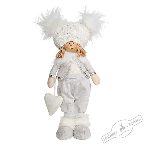 Кристофер в белой шапке 16х12х37 см