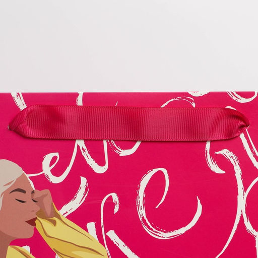 Цена за 2 шт. Пакет подарочный ламинированный, упаковка, «Улыбка», L 31 х 40 х 11.5 см