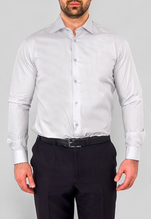 Сорочка мужская длинный рукав GREG 320/139/GR/Z  фото 8